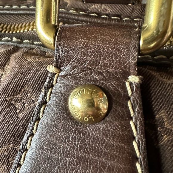 RARE Louis Vuitton Monogram Mini Lin Initiales Keepall Bag - Picture 16 of 16